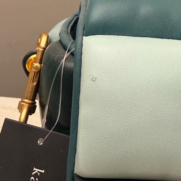 Kate Spade Blue Quilted Crossbody Bag - Picture 8 of 10